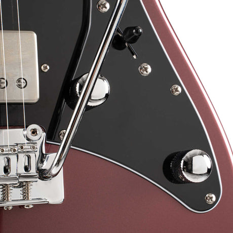 Cort G250SE VVB Elektrische Gitaar HSS Linden Roasted Maple Vivid Burgundy met 2-Punts Tremolo