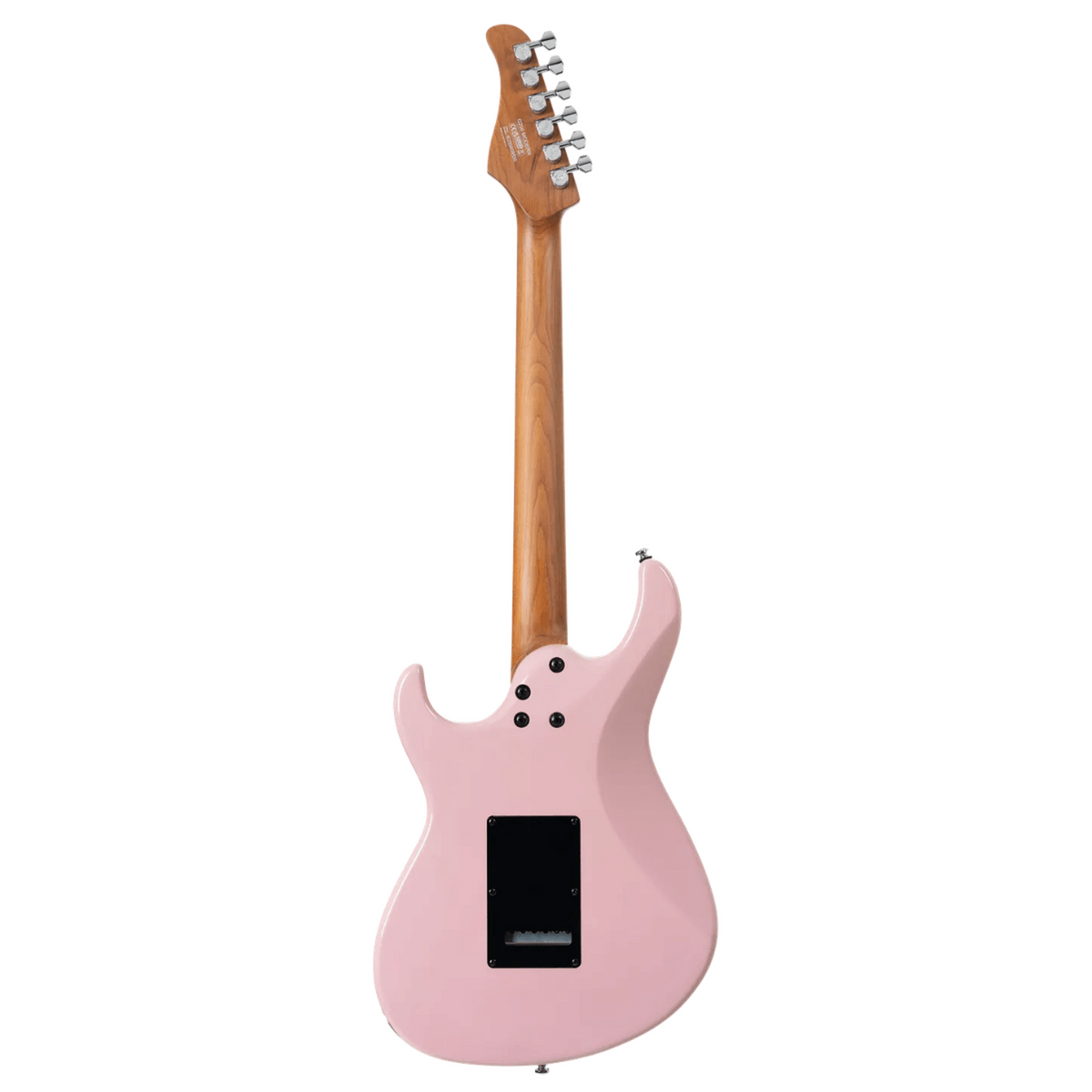 Cort G290 Modern DR Elektrische Gitaar HSS Roasted Maple Dusty Rose met Seymour Duncan TB4