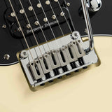 Cort G290 Modern MBG Elektrische Gitaar HSS Roasted Maple Military Beige met Seymour Duncan TB4