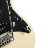 Cort G290 Modern MBG Elektrische Gitaar HSS Roasted Maple Military Beige met Seymour Duncan TB4