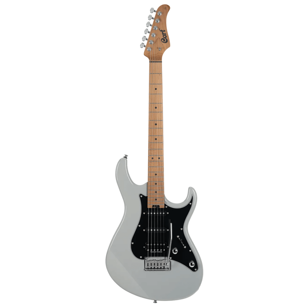Cort G290 Modern PGR Elektrische Gitaar HSS Roasted Maple Pale Graphite met Seymour Duncan TB4