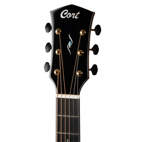 Cort Gold-Edge – Massief Flamed Myrtlewood, Torrefied Sitka & L.R. Baggs Anthem