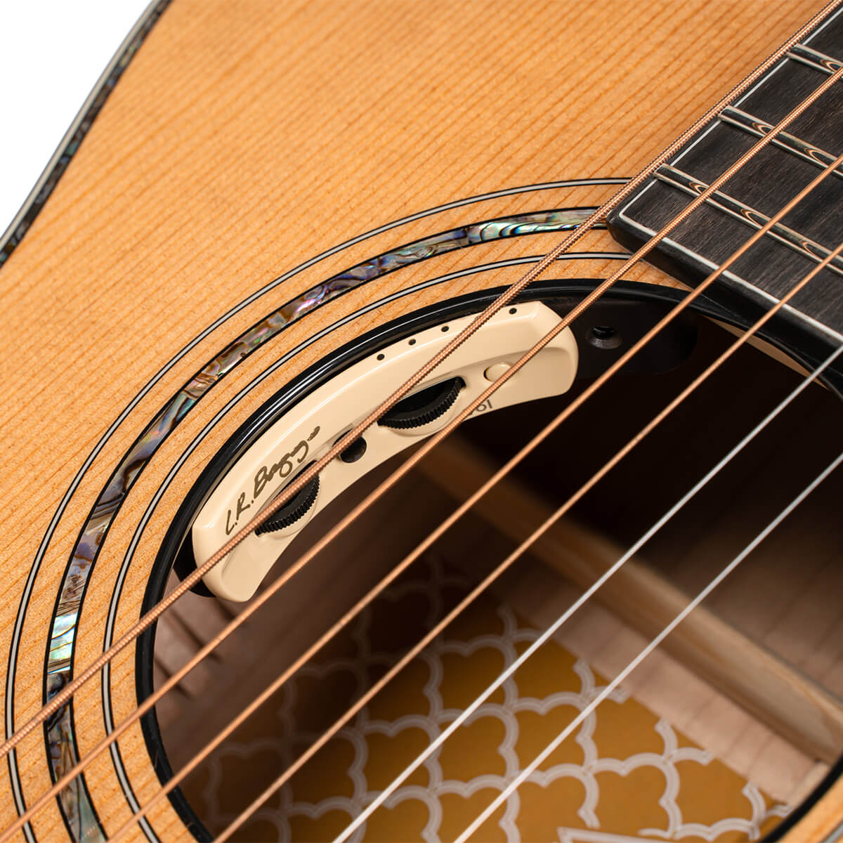 Cort Gold-Passion – Massief Flamed Maple, Engelmann Spruce & L.R. Baggs Anthem
