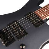 Cort KX100 Metallic Ash Elektrische Gitaar HH Nyatoh met Hardtail Brug