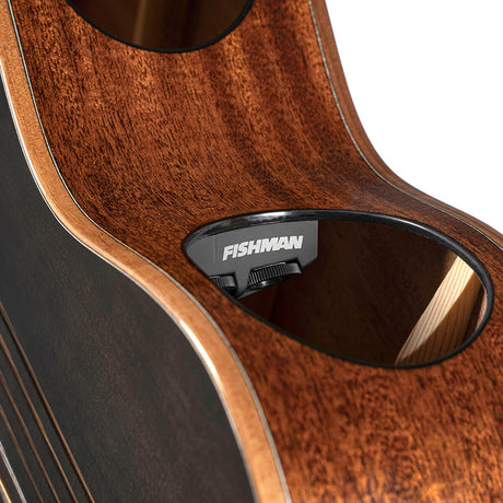 Cort Modern Black Masterpiece – Massieve Europese Spar, Mahonie & Dual Sound Ports
