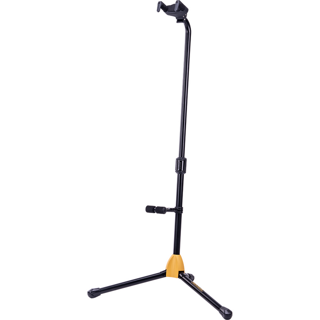 HERCULES HCGS-412B PLUS Gitaarstand met Auto Grip System en hoogteverstelling