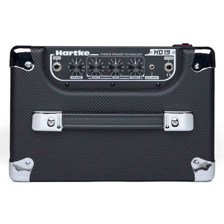 Hartke HD15 15W bascombo met 6.5" HyDrive speaker en AUX-ingang