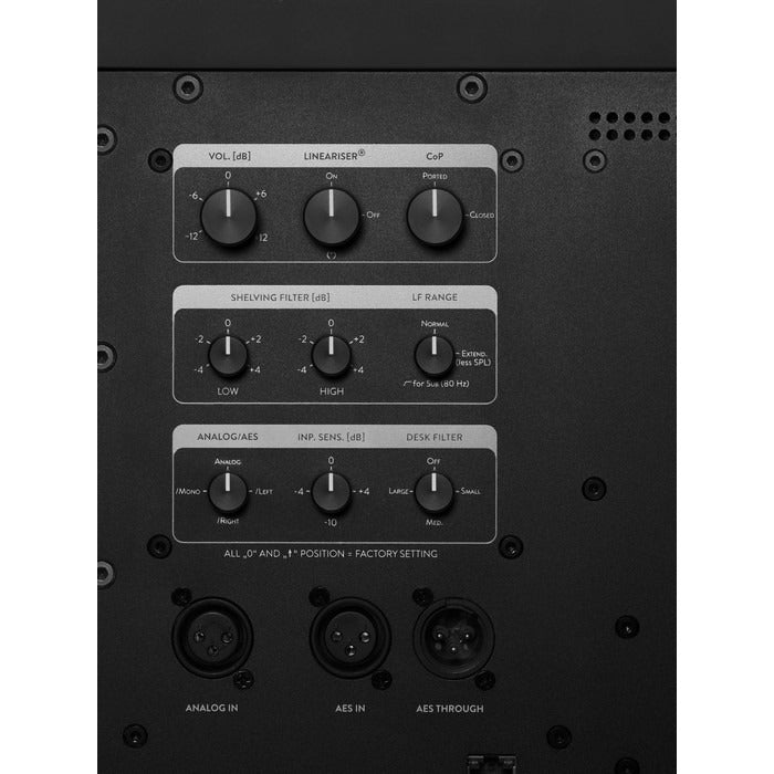 HEDD Type 07 studio monitor 100W zwart