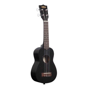 Kala KA-15-BLK Mahogany sopraan ukulele – Mahonie, met gigbag, satijn zwart