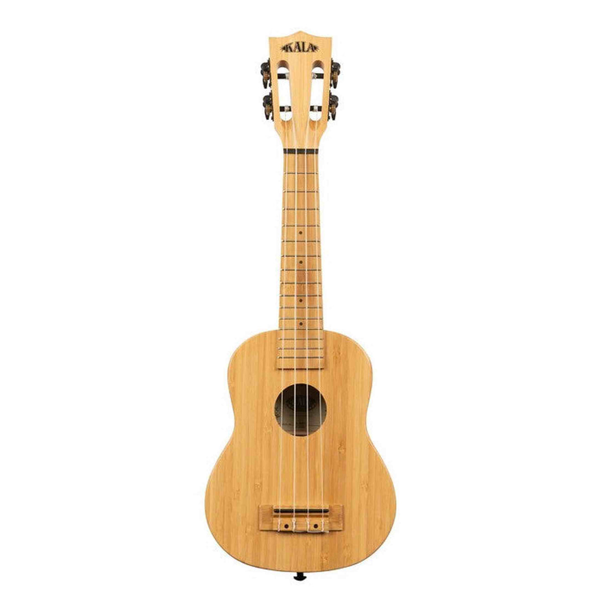 Kala All Solid Bamboo sopraan ukulele – Massief bamboe, lichtgewicht, met gigbag