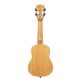 Kala All Solid Bamboo sopraan ukulele – Massief bamboe, lichtgewicht, met gigbag