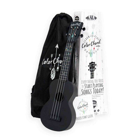 Kala Learn To Play Color Chord™ ukulele starterkit – Soprano, met app, lessen en accessoires