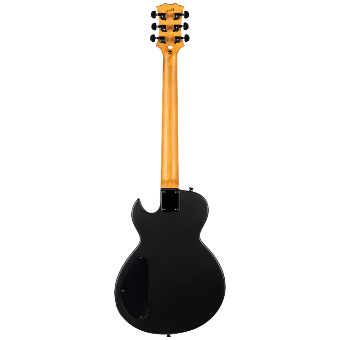 Spira Guitars L-400 MBK Satin Black elektrische gitaar