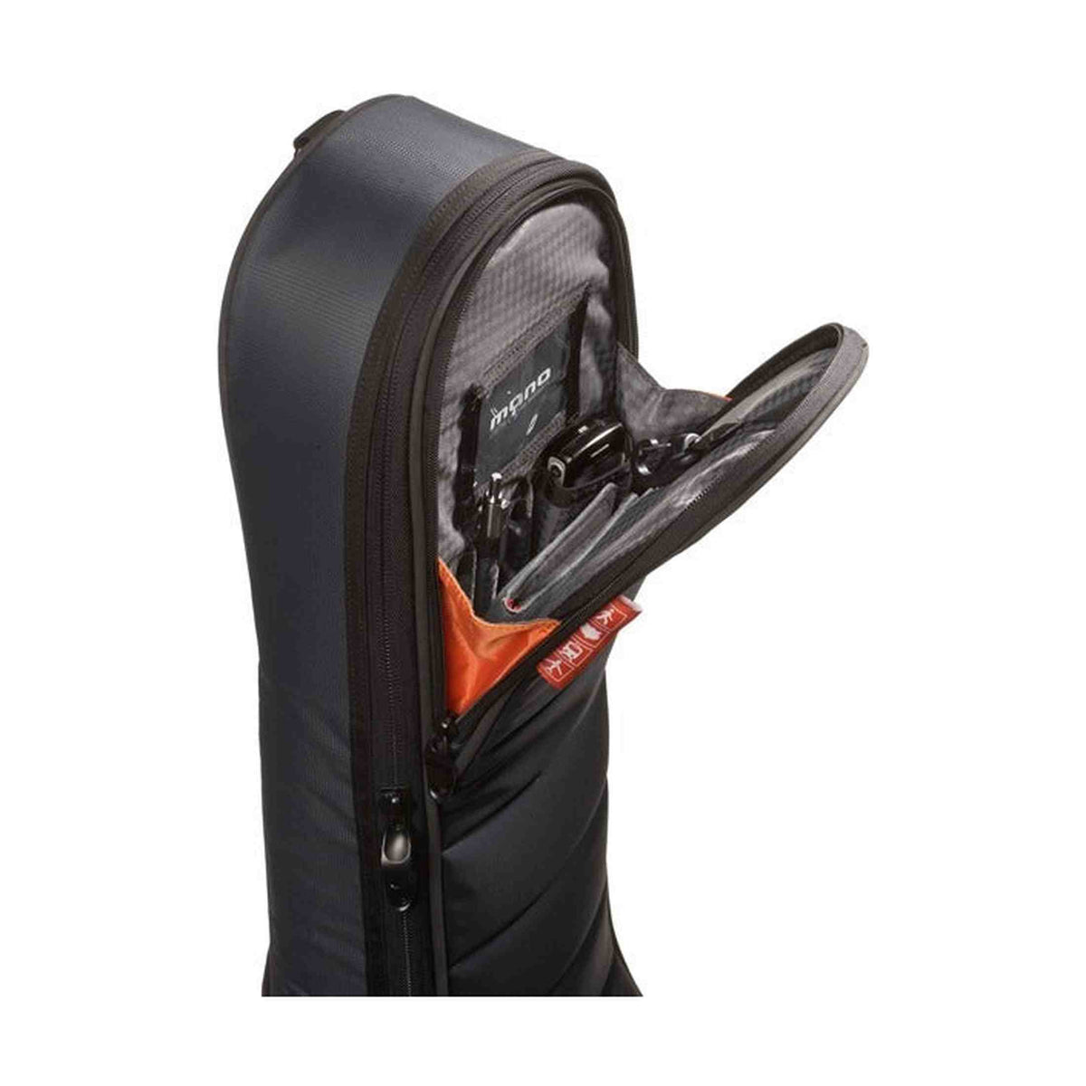 MONO Classic Bass Guitar Case Black gigbag voor elektrische basgitaar met Sharkskin bescherming