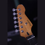 Patina PT-6 OW R T-style Elektrische Gitaar SS Alnico V Nitro Relic Paulownia Body Roasted Maple Hals Olympic White