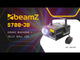Machine à fumée beamZ S700-JB 700W avec Jelly Ball LED RVB et double télécommande