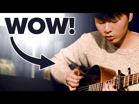 CORT Modern Concert med venetiansk cutaway, helt i massivt trä, elektroakustisk gitarr i högblank svart med etui