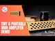 Flight Tiny6 Bluetooth-Ukulelenverstärker (2x3W) mit wiederaufladbarem Akku und Walnuss-Finish