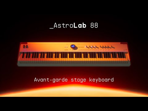 Arturia AstroLab 88 White – 88-tangenters synthesizer, hammer action, Arturia-motorer och 1600+ förinställningar