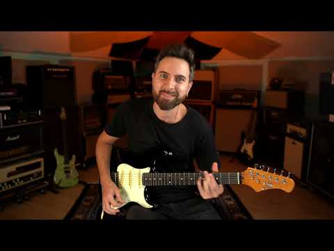 EKO ST300 CRM ST-Style Elektrische Gitaar White
