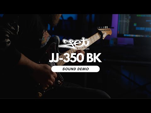 Jet JJ-350 Offset Elgitarr Svart