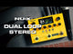 NUX NML-3DLS Dual Loop Stereo Looper-fotpedal