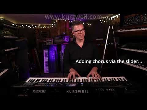 Kurzweil K2700 Workstation 88-tangenters hammarteknik