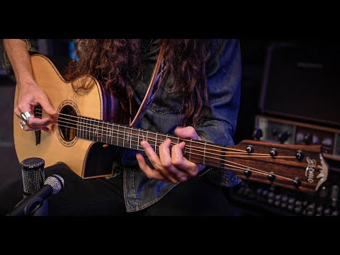 Bromo BAR5CE Rocky Mountain Series concert semi Hillside concert All Solid Akoestische Gitaar Satijn met Tas