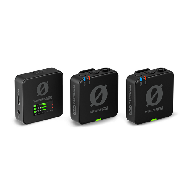 RØDE Wireless PRO premium draadloos microfoonsysteem met 32 bit float, timecode en 260 m bereik