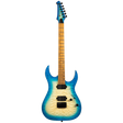 Spira Guitars S-500 QAB Trans Aqua Blue elektrische gitaar ST model