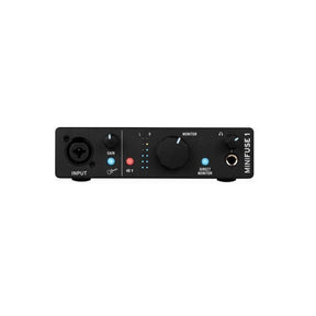 Arturia MiniFuse 1 Black 1-in/2-uit USB-C Audio Interface
