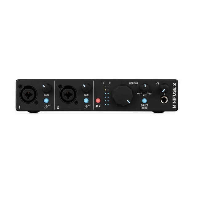 Arturia MiniFuse 2 Black 2-in/2-uit USB-C Audio Interface