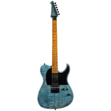 Spira Guitars T-450 TDB Transparent Blue elektrische gitaar