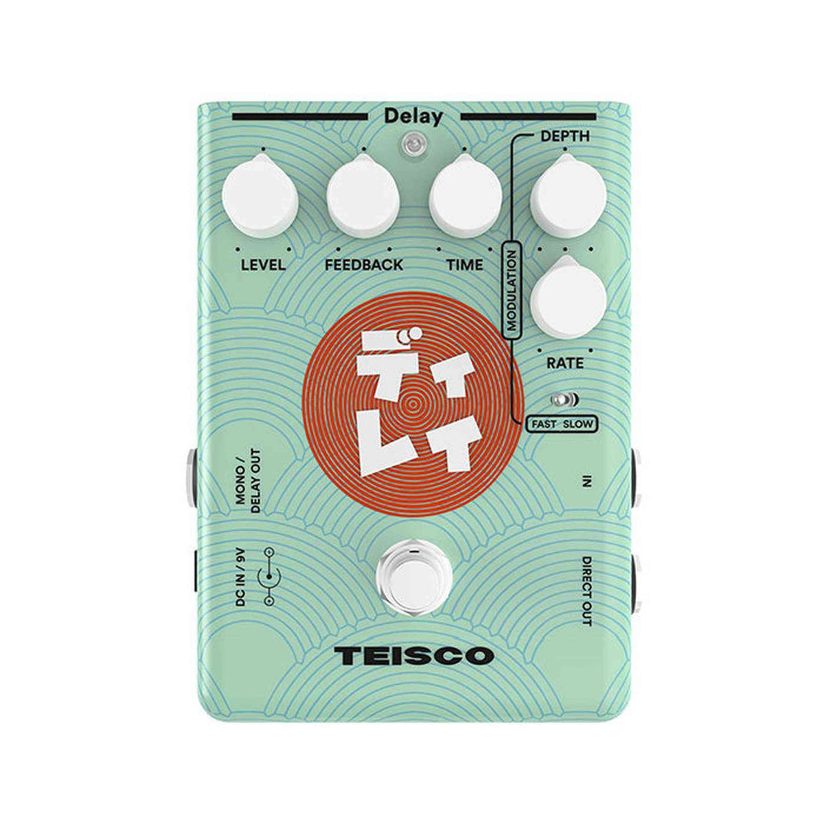 Teisco Delay Analoge delay met modulatie, tot 600ms en direct out